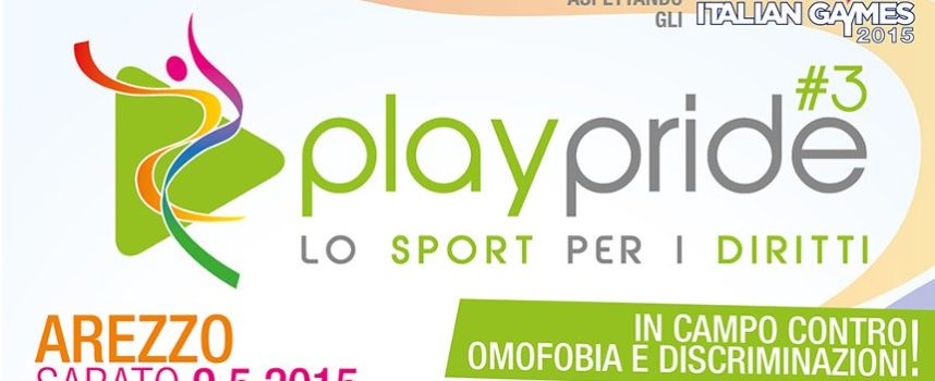 Oltre 150 atleti/e sabato e domenica ad Arezzo per “Play Pride #3 – lo sport per i diritti”