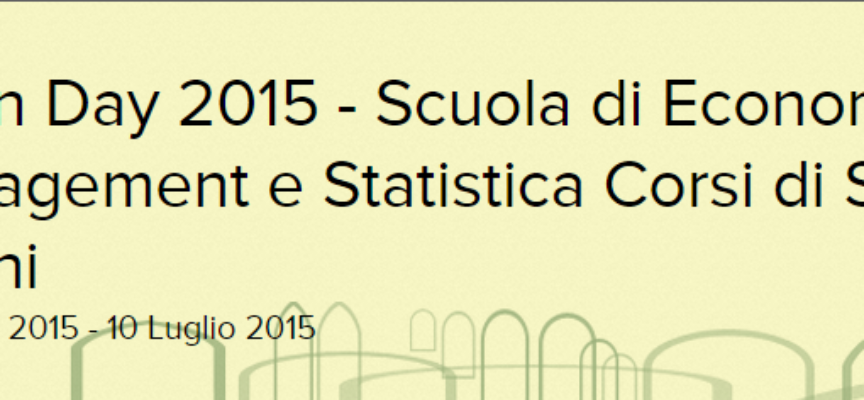 Open Day per la Scuola di Economia, Management e Statistica di Rimini
