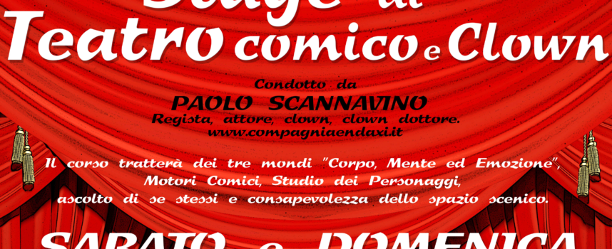 Stage di Teatro Comico e Clown ad Arezzo!