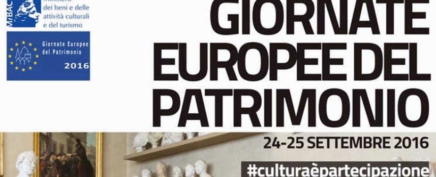 Giornate Europee del Patrimonio #GEP2016