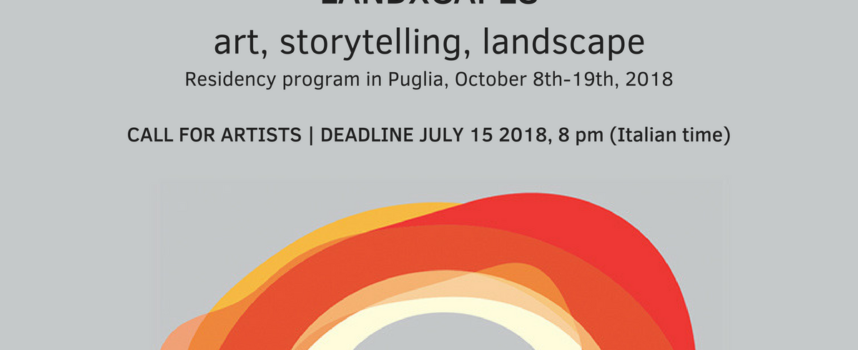 LandXcapes:  programma di residenze artistiche in Puglia