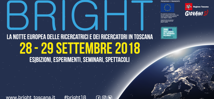 Torna anche quest’anno ad Arezzo “Bright”, la grande festa europea della ricerca