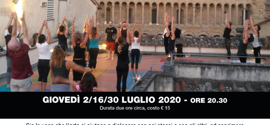 YOGA ad ARTE: appuntamenti di yoga sulla terrazza della Casa Museo di Ivan Bruschi