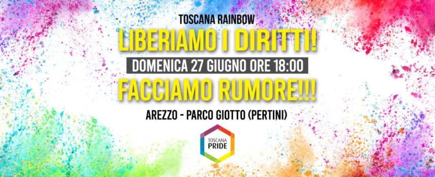 Comitato Toscana Pride: in 6 città presidi statici per liberare i diritti