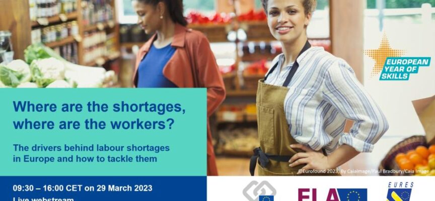 29 Marzo a Bruxelles convegno sulla carenza di manodopera in UE: segui la diretta streaming