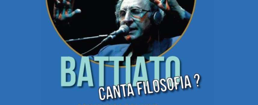 Battiato canta filosofia? Ed è in certi sguardi che s’intravede l’infinito…