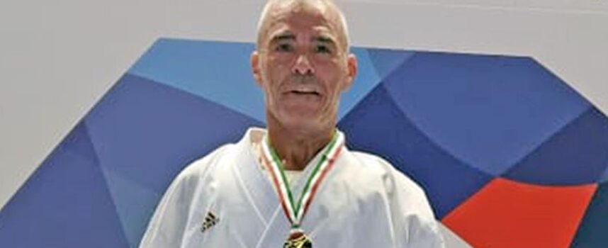 L’aretino Roberto Paglicci è campione italiano master di karate