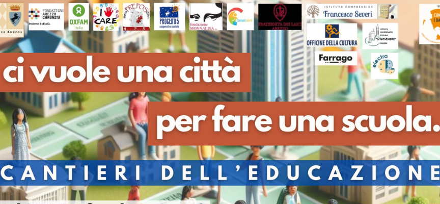 Al Via Giovedì 4 Aprile il seminario “Ci vuole una città per fare una scuola”, presso l’I.C. Severi di Arezzo