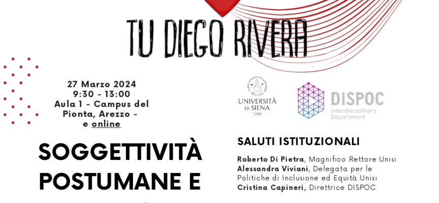 27 marzo | Seminario Campus universitario di Arezzo: “Soggettività postumane e femminismi visionari: pratiche di conoscenza e nuove forme di responsabilità per un’educazione antisessista e antirazzista”