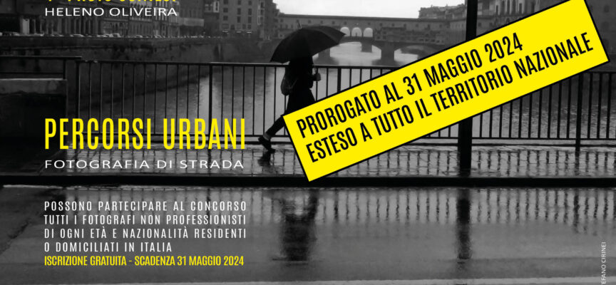 Photo contest “Percorsi Urbani”: prorogato!