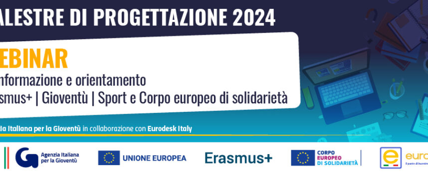Palestre di progettazione Eurodesk: gli appuntamenti del secondo semestre 2024