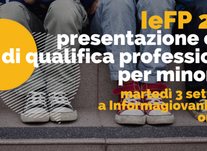 iG/AR Info Day corsi IeFP: 3 settembre ad Informagiovani