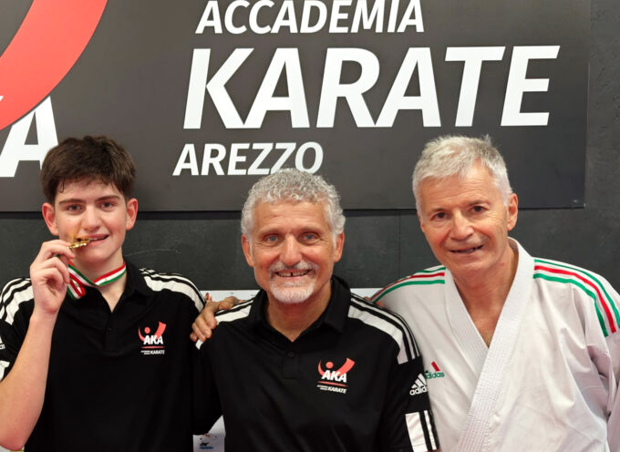 Accademia Karate Arezzo: Samuele Nicchi al seminario nazionale di Kumite – Combattimento