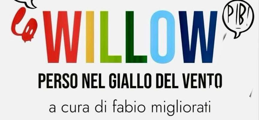 “Willow: perso nel giallo del vento” continua alla Fortezza Medicea di Arezzo la mostra dedicata all’artista milanese tra grafica, fumetto e street art