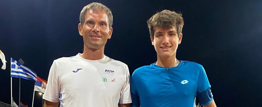 Raffaele Ciurnelli del Tennis Giotto convocato in nazionale per gli Europei Under16