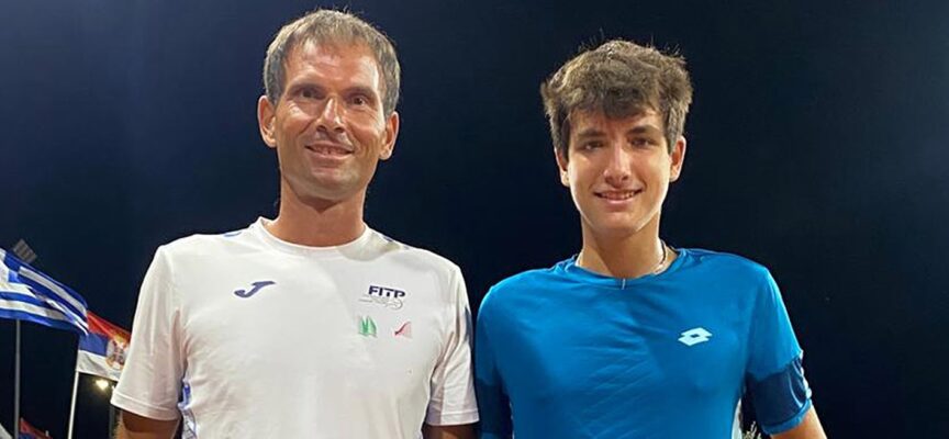 Raffaele Ciurnelli del Tennis Giotto convocato in nazionale per gli Europei Under16