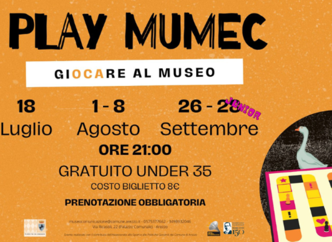 Giocare al museo: PLAY MUMEC – 26, 28 Settembre ultimi appuntamenti