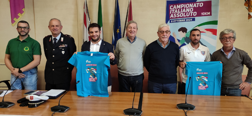 Per la prima volta ad Arezzo i campionati italiani assoluti della 10 chilometri su strada