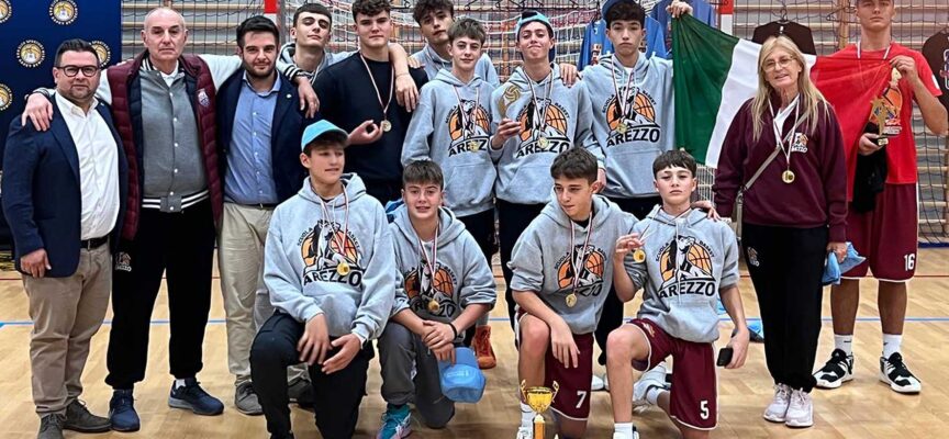 La Scuola Basket Arezzo ha vinto il torneo internazionale di Oswiecim