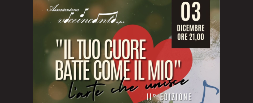 Seconda Edizione 2024 “Il tuo cuore batte come il mio” – Associazione Voceincanto aps