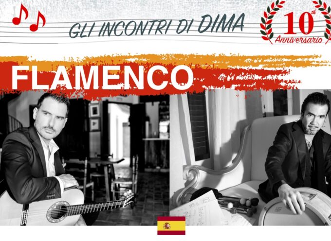 Dima porta il Flamenco a Casa Petrarca con Carlos Piñana Conesa e Miguel Ángel Orengo