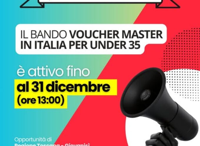 Giovanisì: Voucher Master in Italia 2024/25, c’è tempo fino al 31 dicembre 2024!