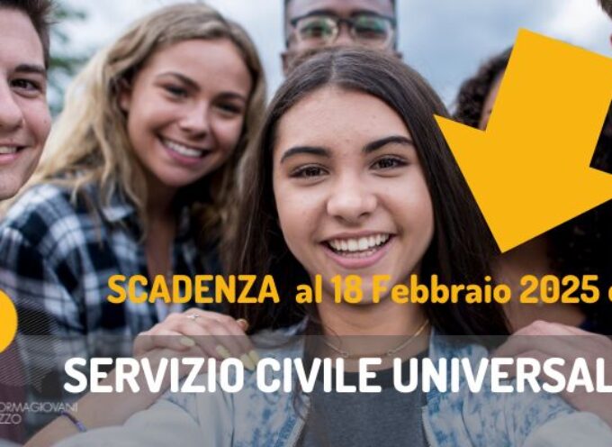 Servizio civile universale: uscito il nuovo bando 2024 – Scadenza domande al 18 febbraio 2025