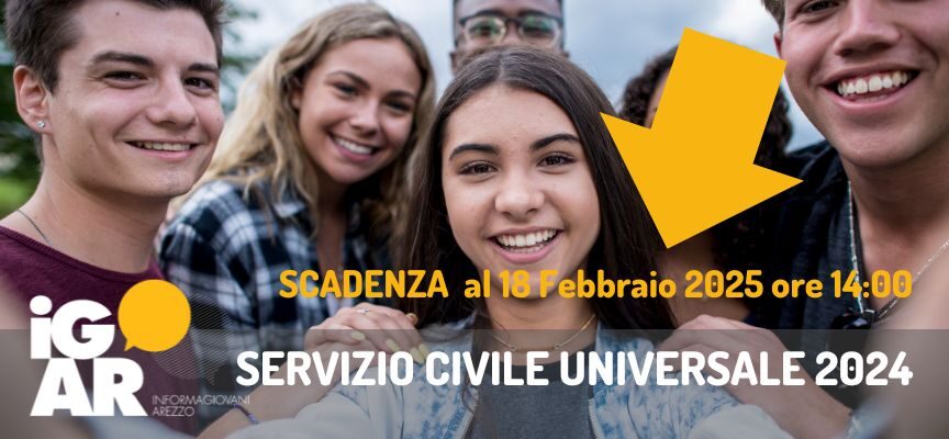 Servizio civile universale: uscito il nuovo bando 2024 – Scadenza domande al 18 febbraio 2025