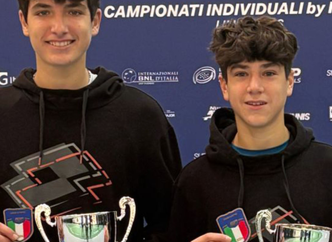 Tennis Giotto è campione d’Italia nel doppio dell’Under16