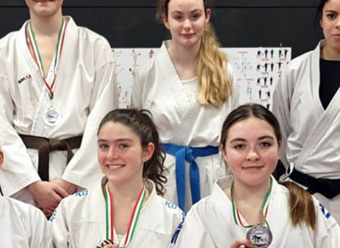 L’Accademia Karate Arezzo ai vertici del Campionato Nazionale AICS